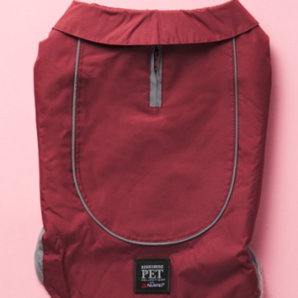 New POLARTEC Reflective Active Dog Jacket Sherpa Lined  Red Size Medium … - Picture 1 of 2